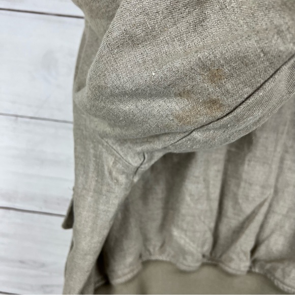 Vintage RARE Ralph Lauren Linen Bomber Jacket - Picture 9 of 9